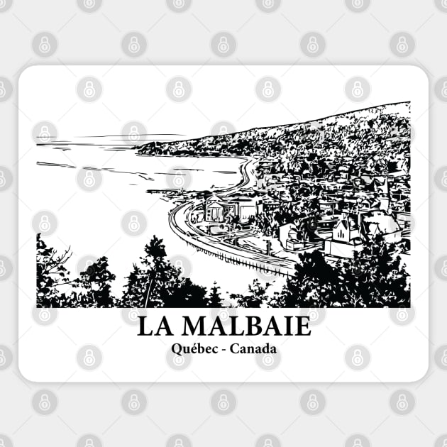 La Malbaie - Québec Magnet by Lakeric